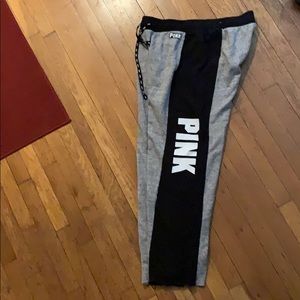 Pink boyfriends pants